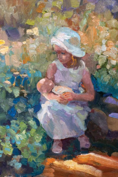 Sally Rosenbaum: Lily And Dolly by Sally Rosenbaum