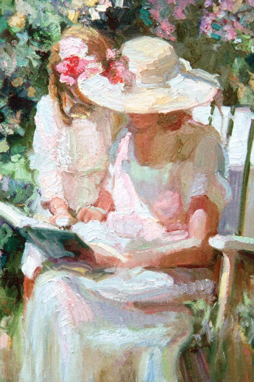 My Mom And Me by Sally Rosenbaum wall art