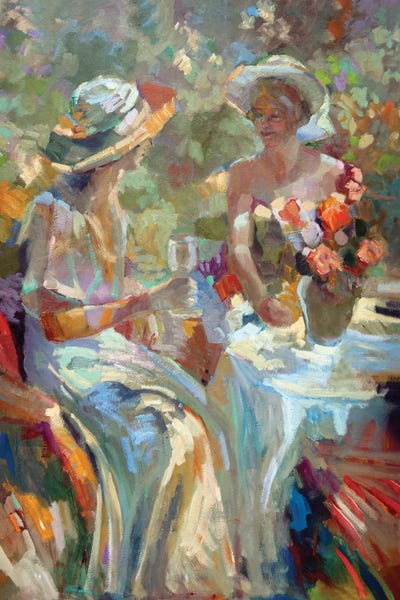 Gardens & Floral Landscapes: Sisters by Sally Rosenbaum