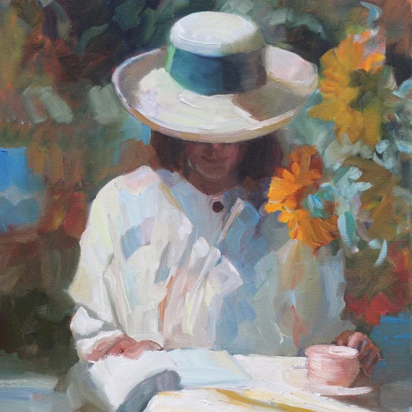 Cozy Cottage: Springtime by Sally Rosenbaum