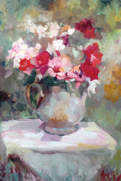 Roses Of Summer by Sally Rosenbaum art print