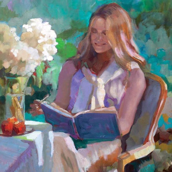 Reading: September Hydrangeas by Sally Rosenbaum