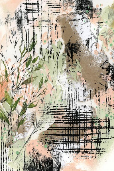 Serene Watercolors: Connection To Nature II by Sophie Rodionov