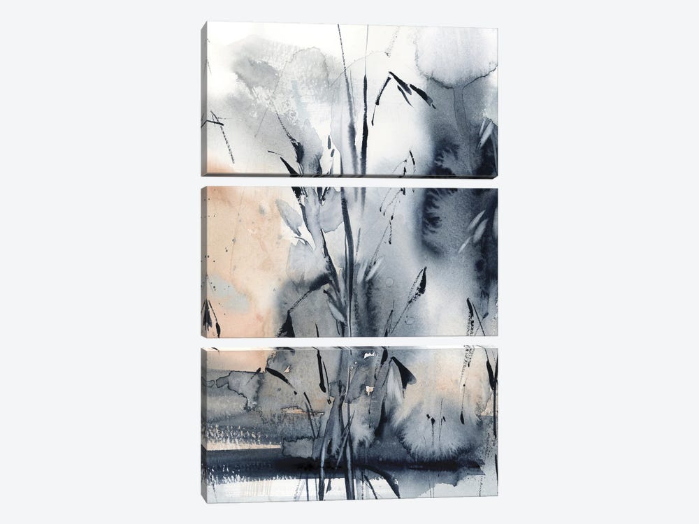 Blue Herbs II by Sophie Rodionov 3-piece Canvas Print