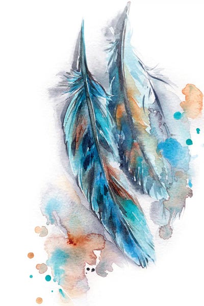 Feathers by Sophie Rodionov canvas print