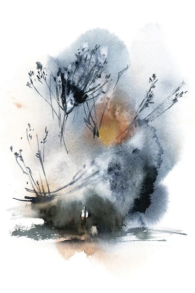 Organic Modern: Landscape In Blue I by Sophie Rodionov