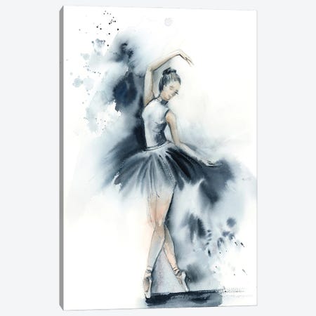 Ballet In Nordic Blue I Canvas Print #SRV118} by Sophie Rodionov Canvas Print