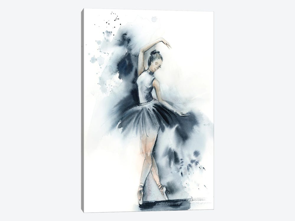 Ballet In Nordic Blue I by Sophie Rodionov 1-piece Canvas Art