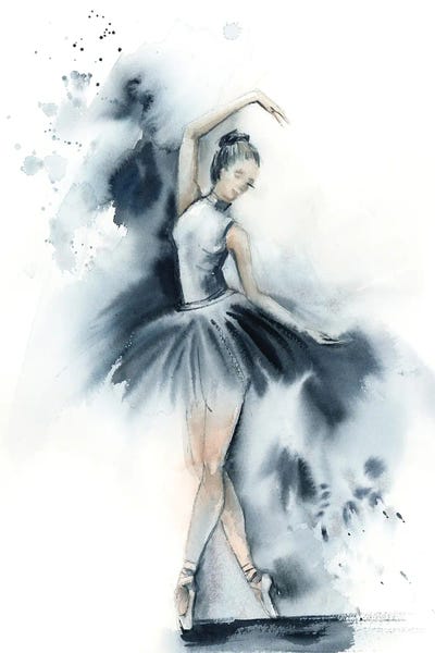 Ballet: Ballet In Nordic Blue I by Sophie Rodionov