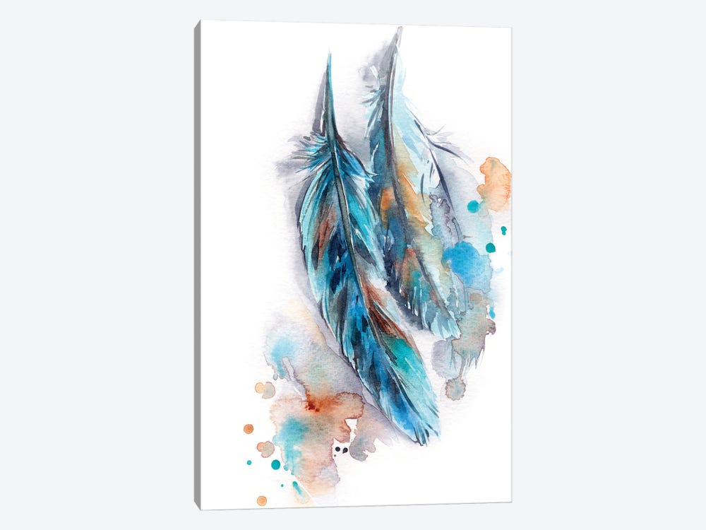 Feathers by Sophie Rodionov 1-piece Canvas Print