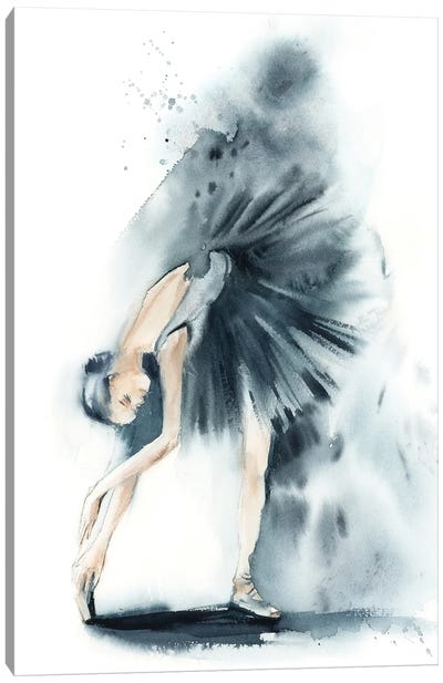 Ballet In Nordic Blue II Canvas Art Print - Sophie Rodionov