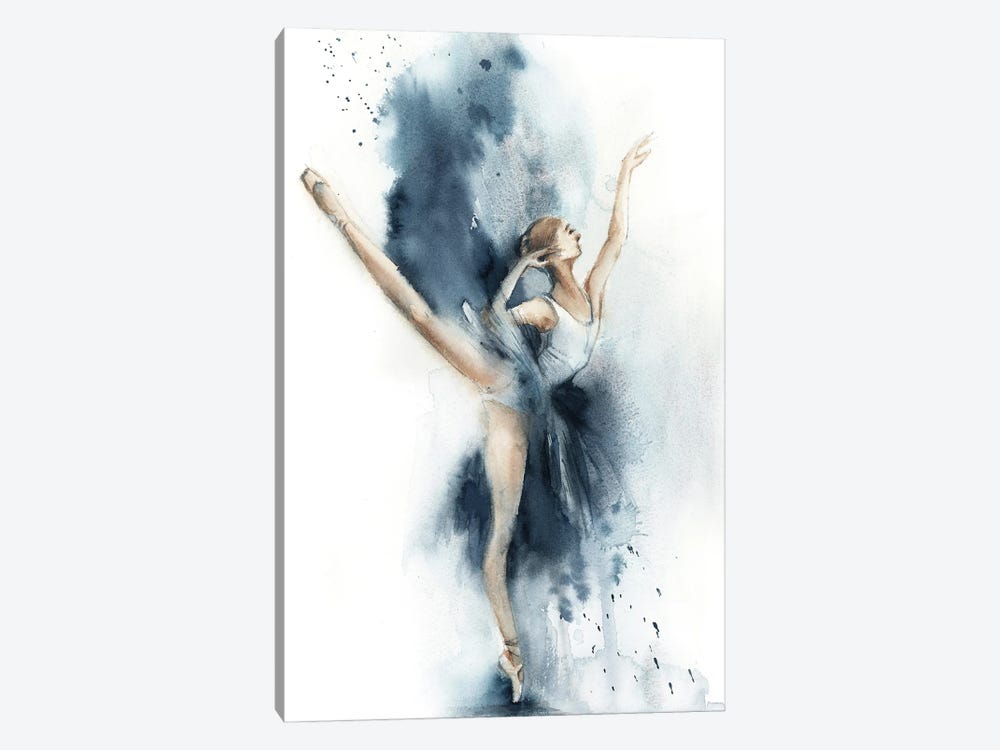 Ballet In Nordic Blue III by Sophie Rodionov 1-piece Canvas Art Print