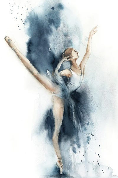 Ballet: Ballet In Nordic Blue III by Sophie Rodionov