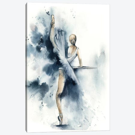 Ballet In Nordic Blue IV Canvas Print #SRV124} by Sophie Rodionov Canvas Print