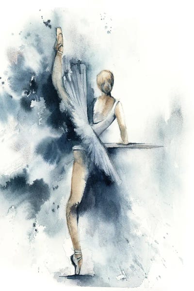 Ballet: Ballet In Nordic Blue IV by Sophie Rodionov