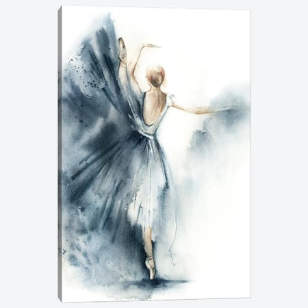 Ballet In Nordic Blue VI Canvas Print #SRV126} by Sophie Rodionov Art Print
