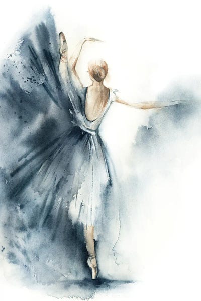 Ballet: Ballet In Nordic Blue VI by Sophie Rodionov