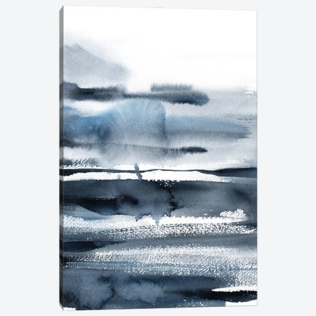Abstract Landscape In Blue I Canvas Print #SRV127} by Sophie Rodionov Canvas Print