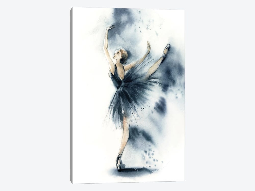 Ballet In Nordic Blue VII by Sophie Rodionov 1-piece Canvas Art