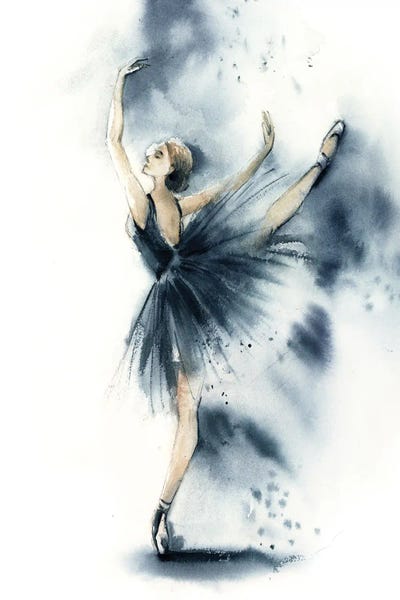 Dance: Ballet In Nordic Blue VII by Sophie Rodionov
