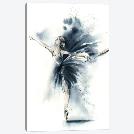 Ballet Ballet In Nordic Blue VIIn Nordic Blue VIII Canvas Print #SRV131} by Sophie Rodionov Canvas Print