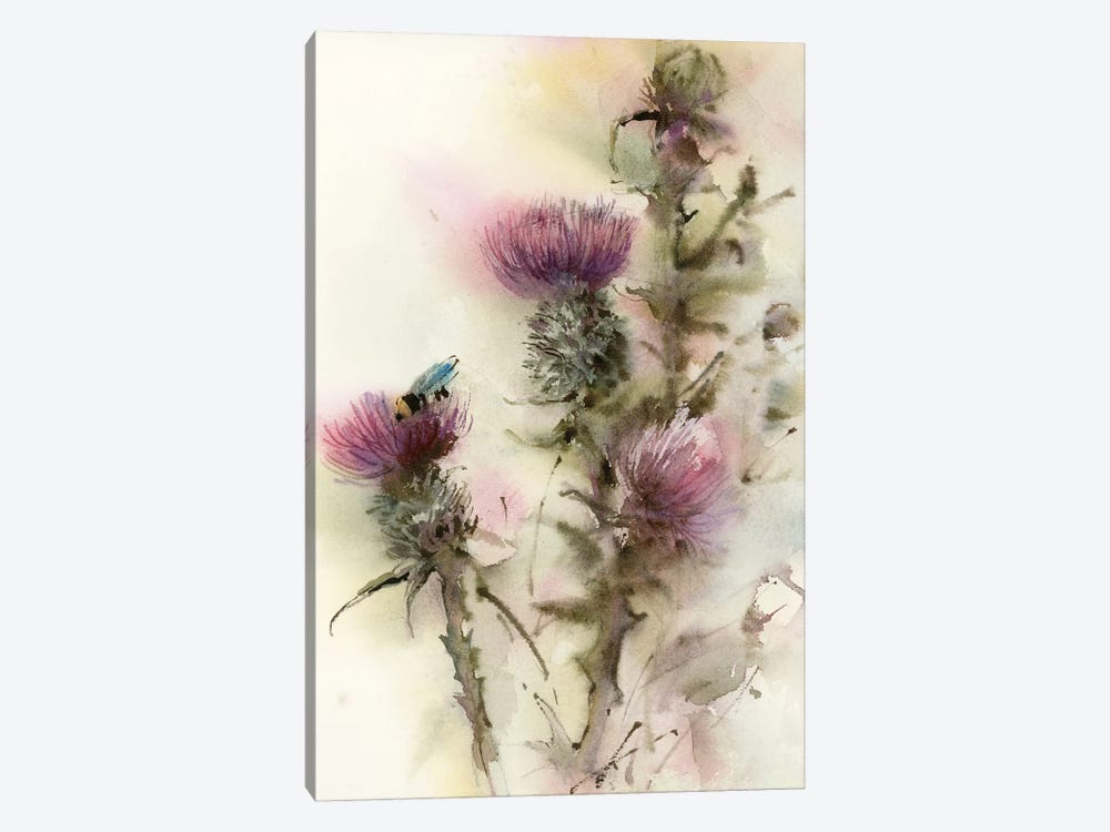 Thistle by Sophie Rodionov 1-piece Canvas Art Print