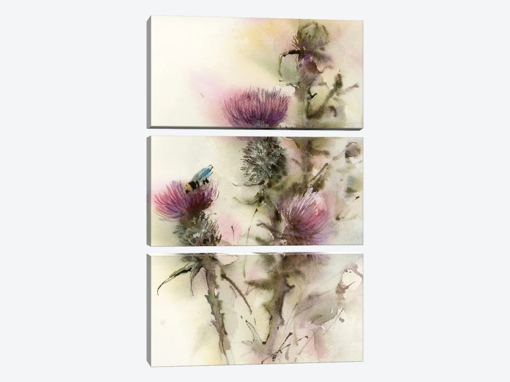 Thistle by Sophie Rodionov 3-piece Art Print