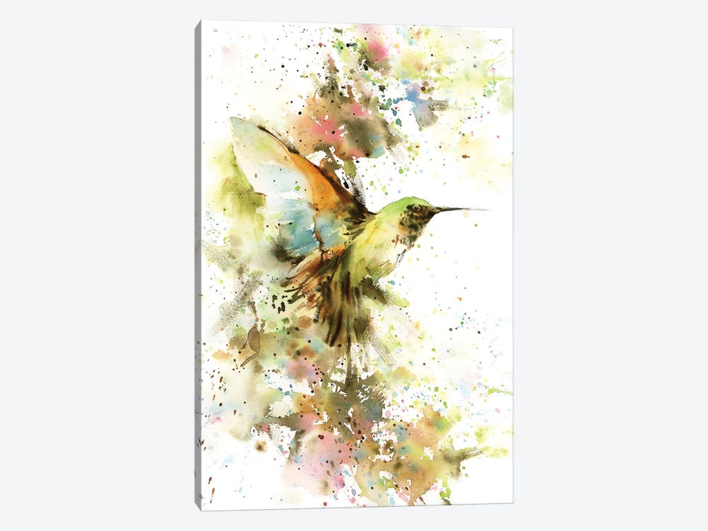 Hummingbird In Summer Colors by Sophie Rodionov 1-piece Canvas Wall Art
