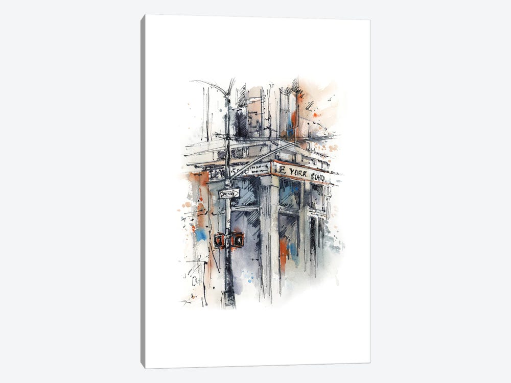 New York Junction by Sophie Rodionov 1-piece Art Print