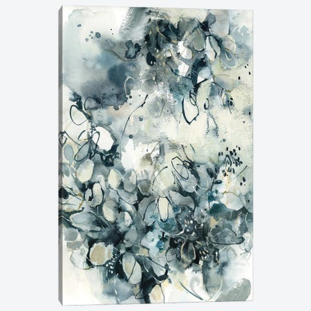 Abstract Botanical In Teal Canvas Print #SRV152} by Sophie Rodionov Art Print