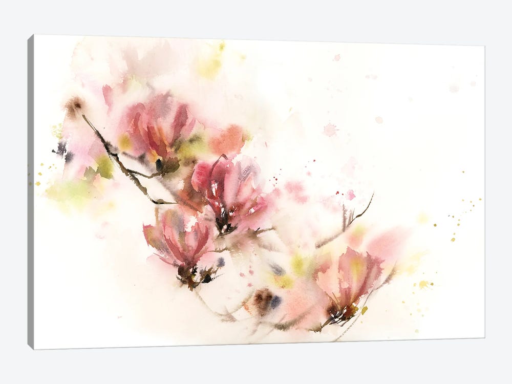 Magnolia by Sophie Rodionov 1-piece Canvas Art