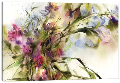 Spring Bouquet Canvas Art Print - Sophie Rodionov