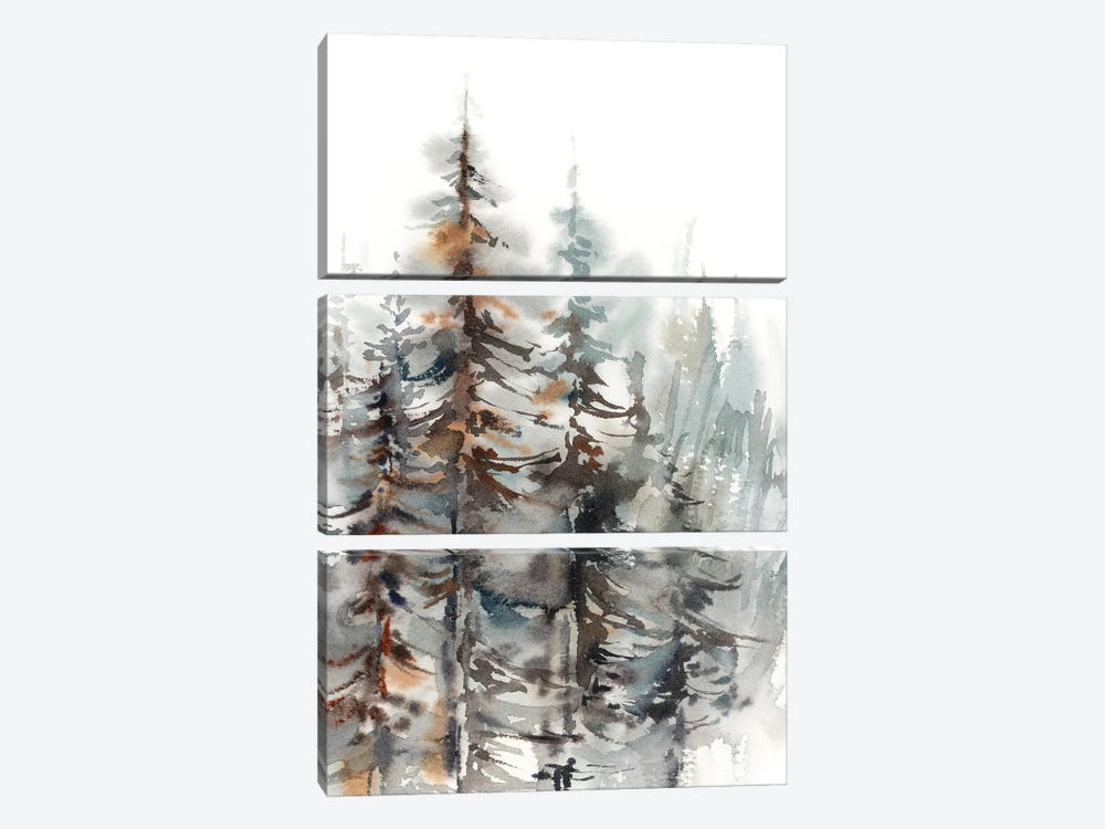 Pine Forest II by Sophie Rodionov 3-piece Canvas Artwork