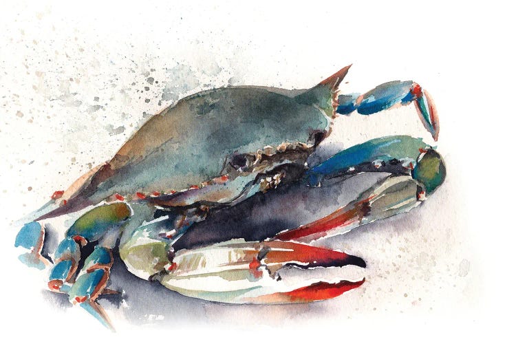 Blue Crab II by Sophie Rodionov wall art