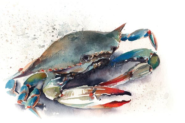 Sophie Rodionov: Blue Crab II by Sophie Rodionov