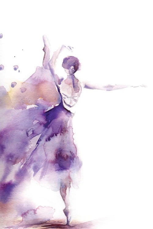 Ballerina In Purple I