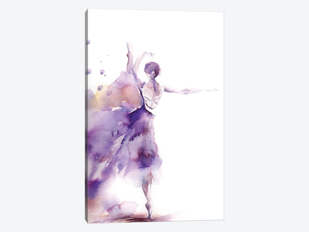 Ballerina In Purple I by Sophie Rodionov 1-piece Art Print