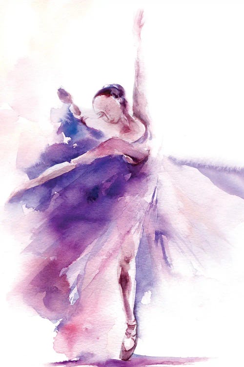 Ballerina In Purple II