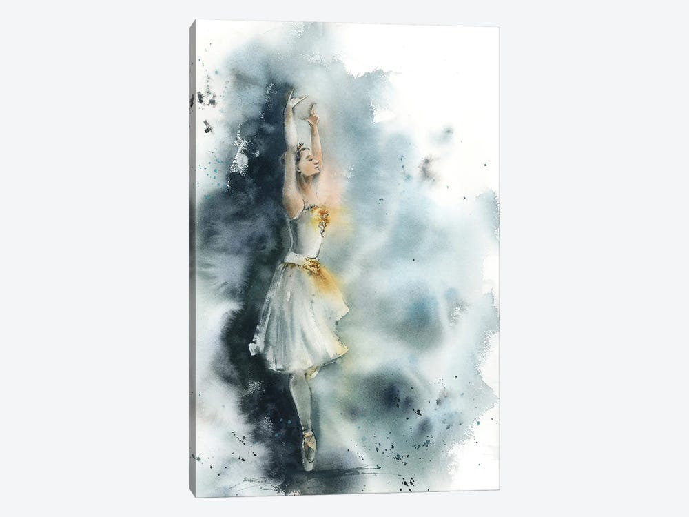 Ballerina In Blue I by Sophie Rodionov 1-piece Canvas Art Print