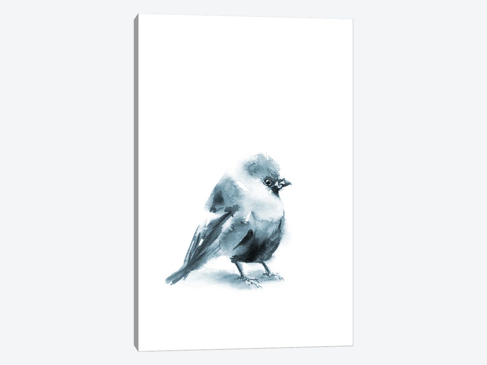 Grey Bird I by Sophie Rodionov 1-piece Canvas Art Print