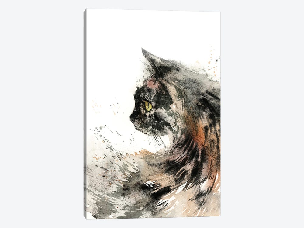 The Cat by Sophie Rodionov 1-piece Canvas Art Print