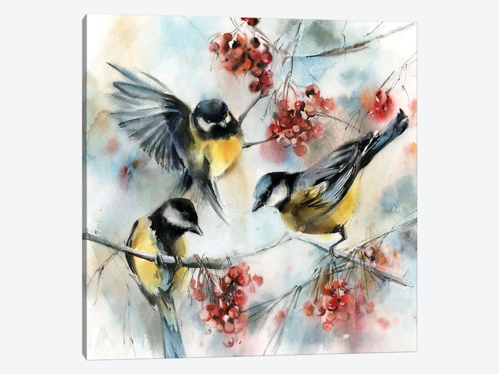 Birds by Sophie Rodionov 1-piece Canvas Art Print