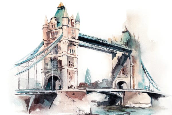 Famous Bridges: Tower Bridge by Sophie Rodionov