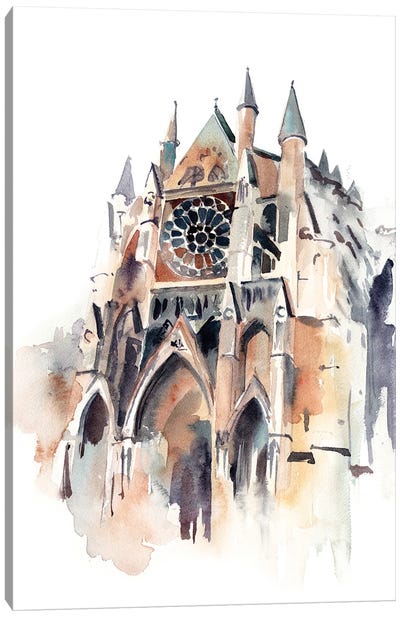 Westminster Abbey Canvas Art Print - Sophie Rodionov