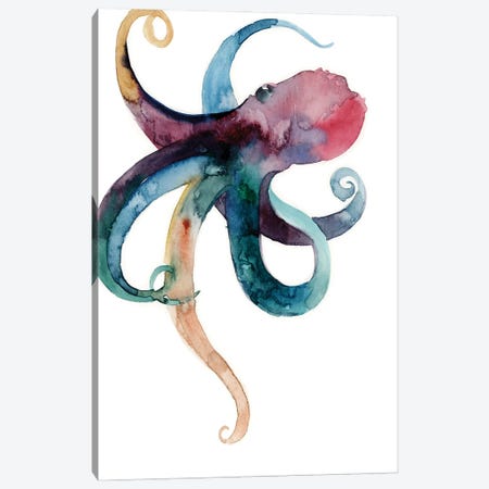 Octopus Canvas Print #SRV30} by Sophie Rodionov Canvas Artwork