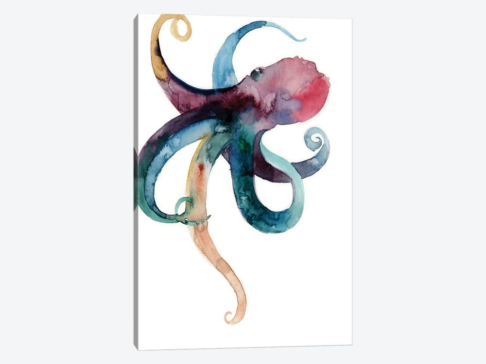 Octopus by Sophie Rodionov 1-piece Canvas Artwork