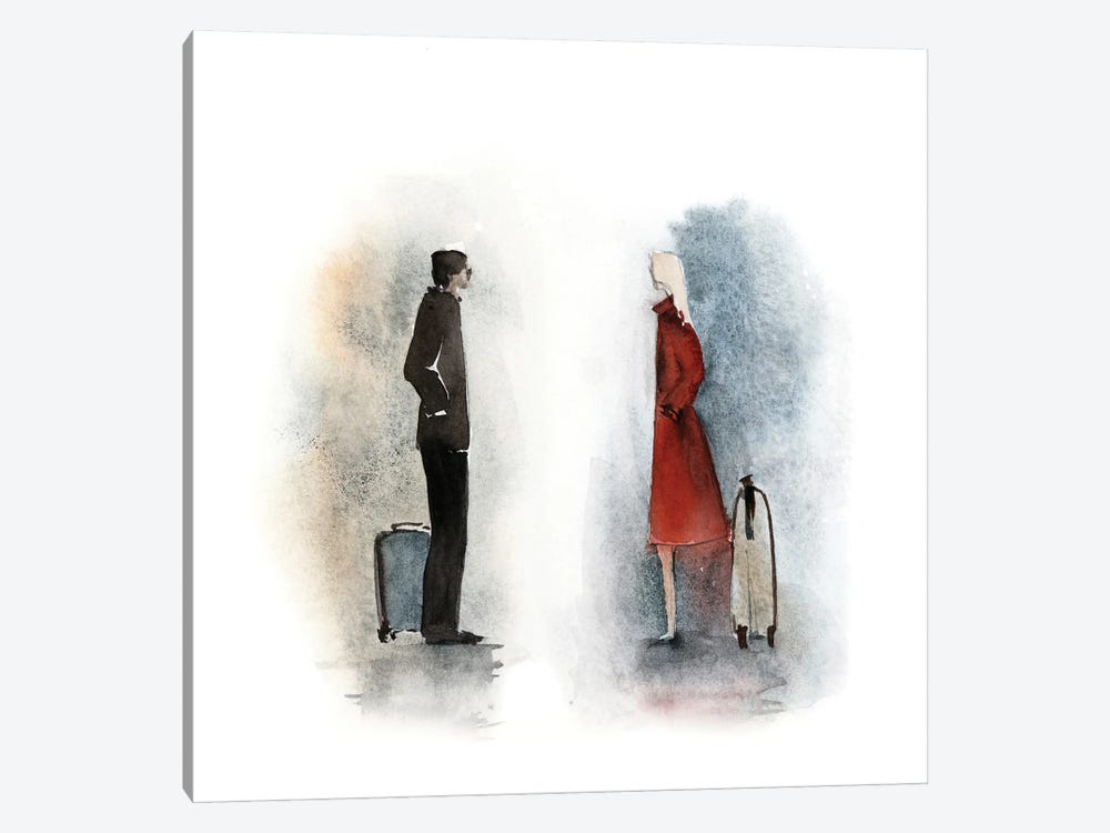 The Meeting - Love Story by Sophie Rodionov 1-piece Canvas Art Print