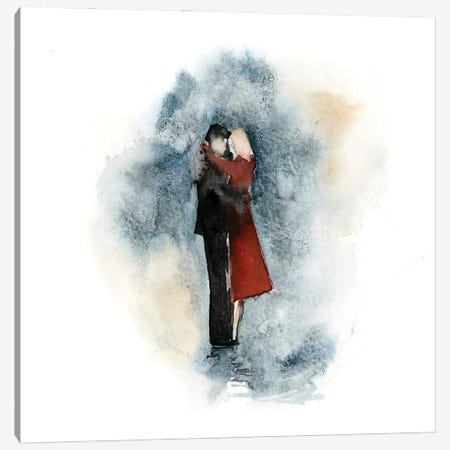The Hug - Love Story Canvas Print #SRV35} by Sophie Rodionov Art Print