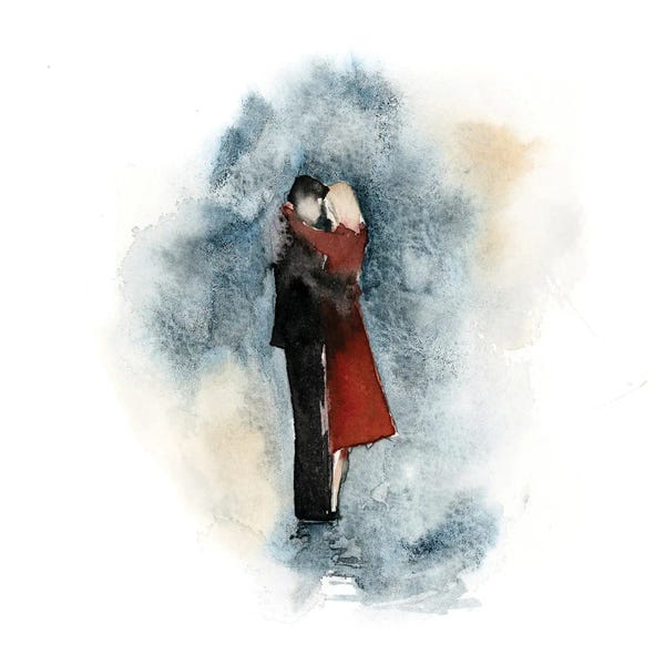 Romantic Bedroom (Couples): The Hug - Love Story by Sophie Rodionov