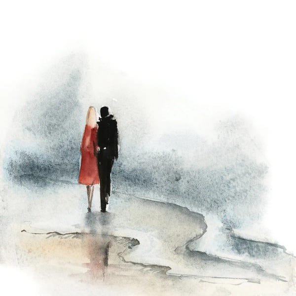 Romantic Bedroom (Couples): Beach Walk - Love Story by Sophie Rodionov